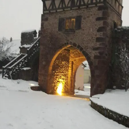 Avec Parking, Au Calme, Entre Colmar-riquewihr Et Obernai, Terrasse, Vue Sur Espaces Verts Et Coteaux D Alsace, Route Du Vin-chateaux