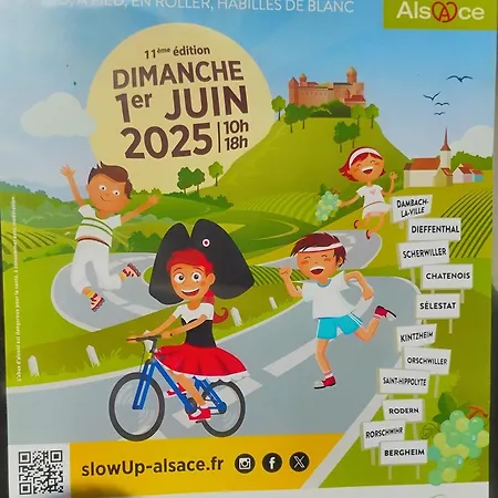 Le Marronnier - Au Calme - Parking & Terrasse - Pres De Colmar Et Riquewihr - Route Des Vins Apartment Chatenois (Bas-Rhin)