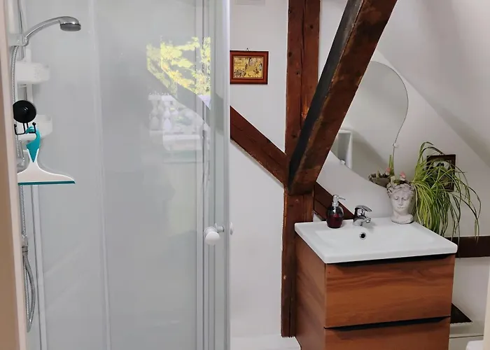 Appartement Le Marronnier, Parking Et Terrasse - Au Calme, Tous Commerces A 150m - Pres De Colmar - Route Des Vins A 100m, Vue Sur Espace Et Montagne