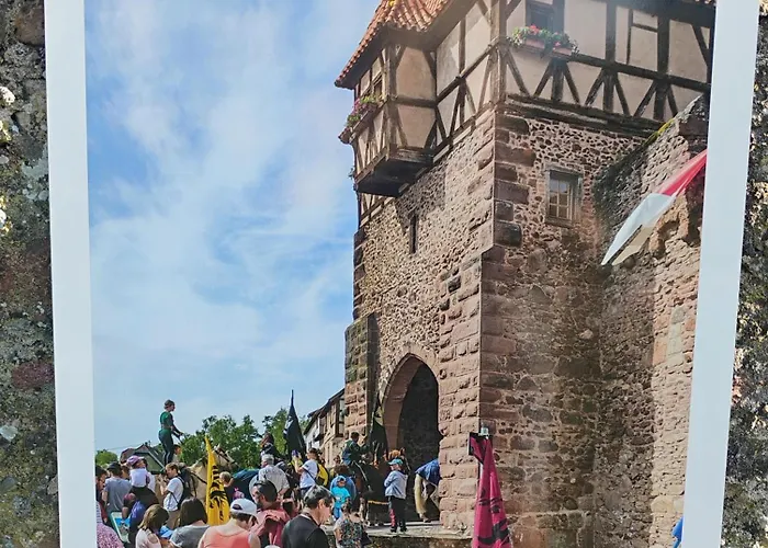 Le Marronnier, Parking Et Terrasse - Au Calme, Tous Commerces A 150m - Pres De Colmar - Route Des Vins A 100m, Vue Sur Espace Et Montagne *