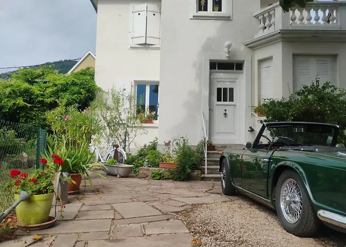 Le Marronnier, Parking Et Terrasse Au Calme, Entre Colmar-riquewihr Et Obernai, Vue Sur Espaces Verts Et Coteaux D Alsace, Route Du Vin-châteaux
