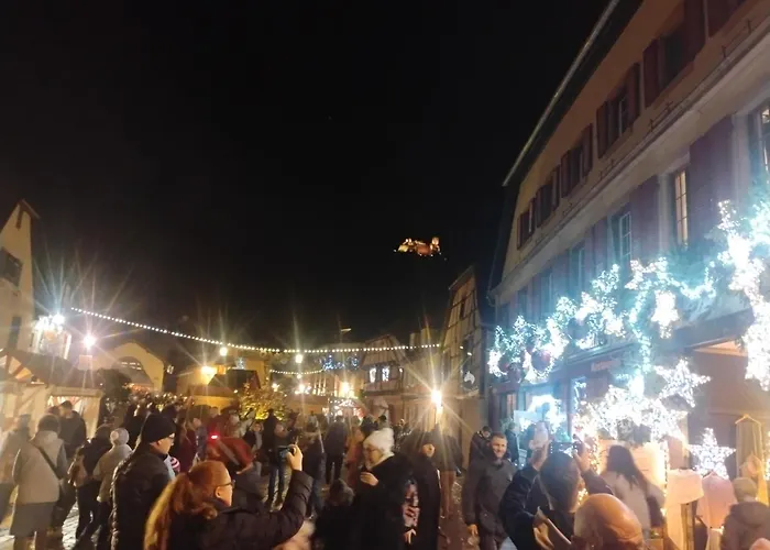 Le Marronnier, Parking Et Terrasse - Au Calme, Tous Commerces A 150m - Pres De Colmar - Route Des Vins A 100m, Vue Sur Espace Et Montagne *